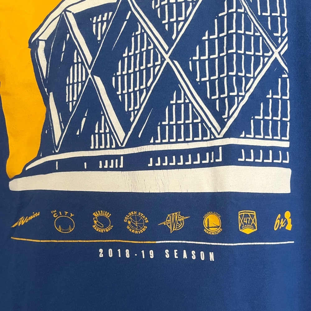 Golden State Warriors Oracle t shirt size M - Picture 2 of 5